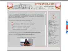 Tablet Screenshot of erwachen.com